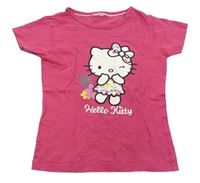 Růžové tričko s Hello Kitty 