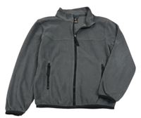 Tmavošedá fleecová funkční propínací mikina Regatta