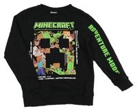 Černá mikina s Minecraft George