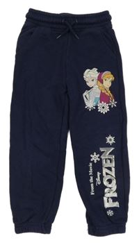 Tmavomodré tepláky s Frozen Primark