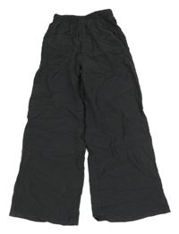 Antracitové lehké kalhoty H&M