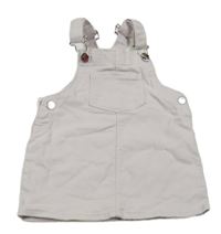 Světlerůžové laclové riflové šaty s kapsou Primark