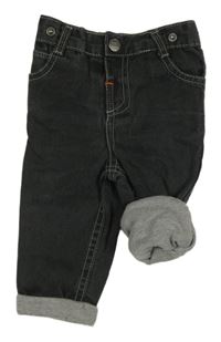 Tmavošedé podšité skinny rifle ORCHESTRA