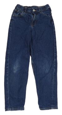 Tmavomodré loose rifle H&M
