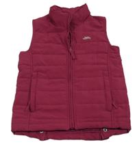 Vínová šusťáková zateplená funkční vesta Trespass