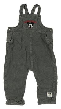 Šedé laclové manšestráky s Mickeym Primark