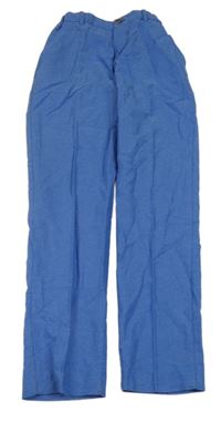 Modré slim fit chino kalhoty H&M