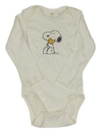 Smetanové body se Snoopym H&M