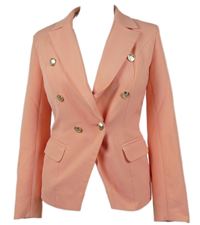 Dámský světlerůžový blejzr s gombíky Varlesca 