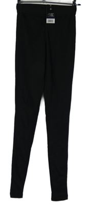 Nové - Dámské černé thermo legíny Esmara 