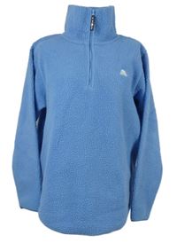 Dámská světlemodrá huňatá oversized mikina 4th ARQ