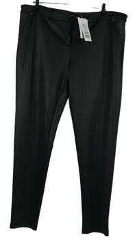 Nové - Dámské černé vzorované tregíny