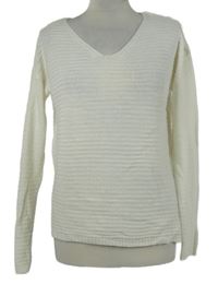 Dámský bílý lehký svetr Infinity 