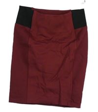 Nové - Dámská vínová pouzdrová sukně Vero Moda 