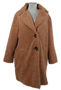 Dámský starorůžový buklé kabát F&F