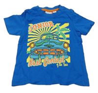 Modré tričko s obrázkem Berti