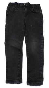 Černo-šedé skinny rifle Denim Co.