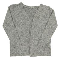 Šedý melírovaný úpletový cardigan Primark