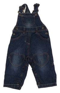 Tmavomodré laclové rifle Lupilu