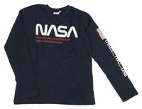 Tmavomodré triko - Nasa 