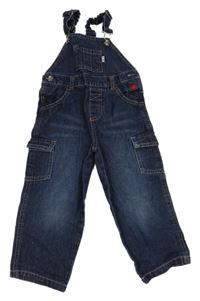 Tmavomodré laclové rifle Jako-o