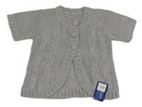 Nové - Šedé svetrové bolerko Early Days