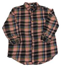 Barevná kostkovaná flanelová košile Next 