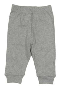 Šedé melírované tepláky 