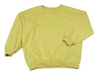 Žlutá oversize mikina George