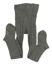 Šedé punčoháče Alive 