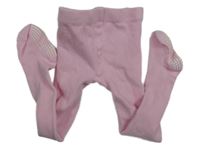 Světlerůžové punčocháče 