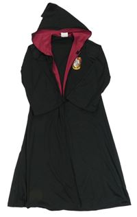 Kostým - Černo-vínový plášť - Harry Potter a kapucí F&F