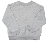 Šedá melírovaná mikina H&M