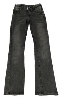 Šedé bootcut rifle H&M