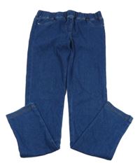 Modré riflové džegíny YIGGA