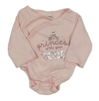 Světlerůžové zavinovací body s nápisy a duhou a korunkou orsolino