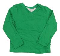 Zeleno-bílé triko C&A