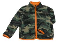 Army fleecová propínací mikina Uniqlo