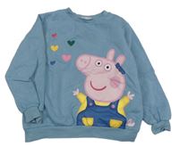 Modrošedá mikina s Peppa Pig H&M