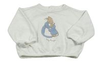 Bílá oversize mikina s Peter Rabbit M&S