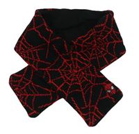 Černo-červená vzorovaná šála se Spidermanem George