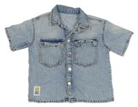 Světlemodrá riflová košile