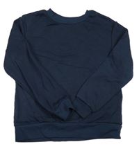 Tmavomodrá mikina H&M