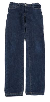 Tmavomodré skinny fit rifle Zara