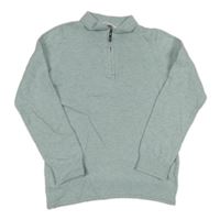 Světlemodrý lehký svetr s límečkem M&S