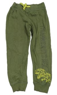 Khaki tepláky s dinem H&M