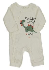 Bílý žebrovaný overal s dinem shein