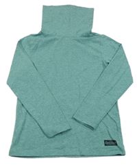 Zelené melírované triko s rolákem Dopodopo