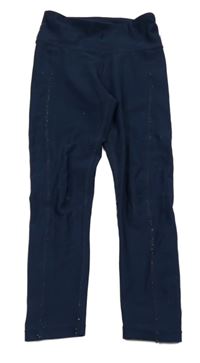 Tmavomodré sportovní legíny Dunnes