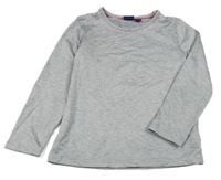 Šedé melírované thermo triko Lupilu